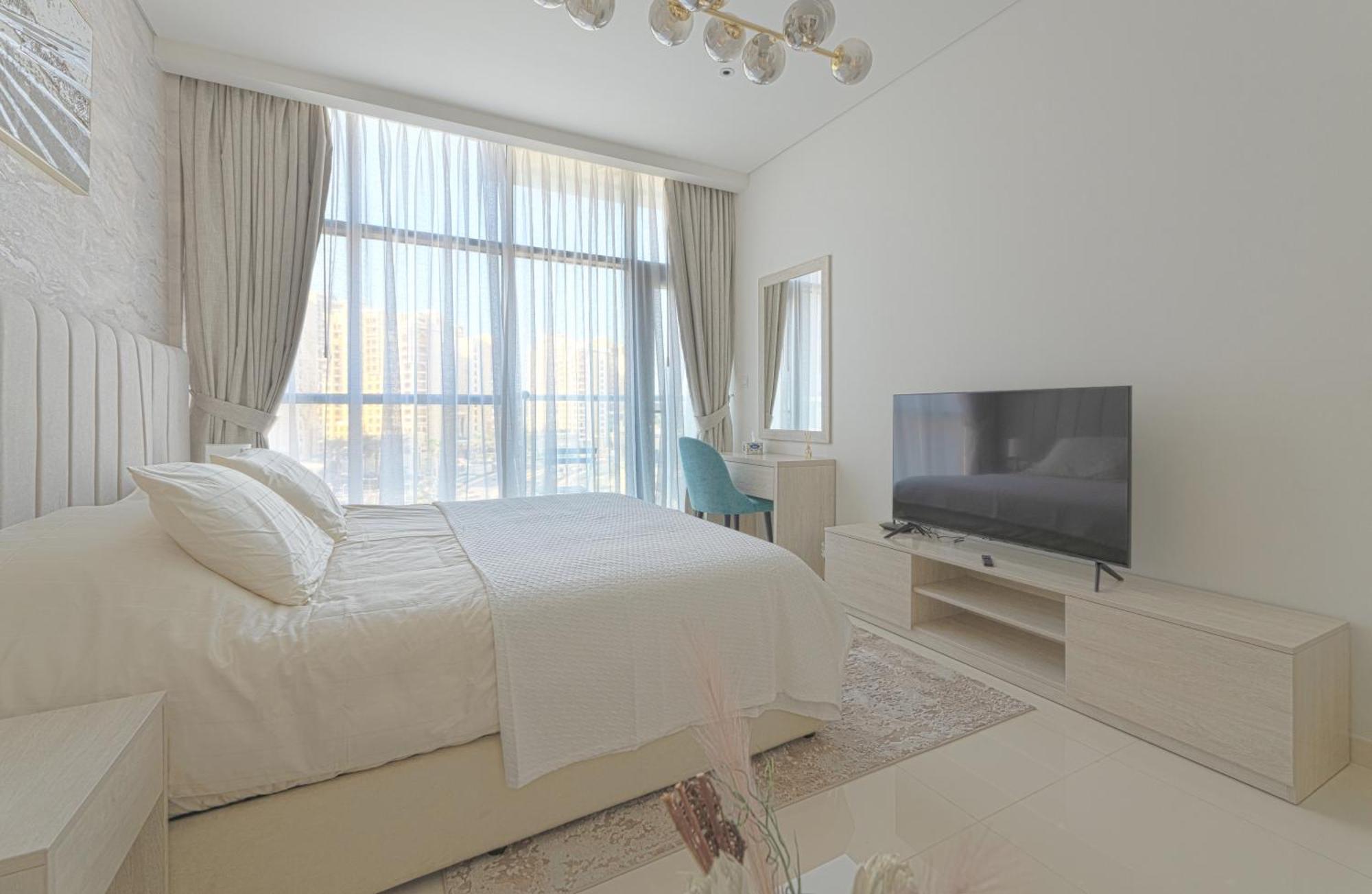 Luxury Studio, Seven Palm Residence-Palm Jumeirah Dubaj Exteriér fotografie
